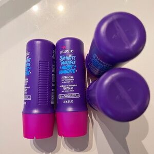 NEW Aussie 3 Minute Miracle Moist Detangling Deep Conditioner 8oz Lot of 4